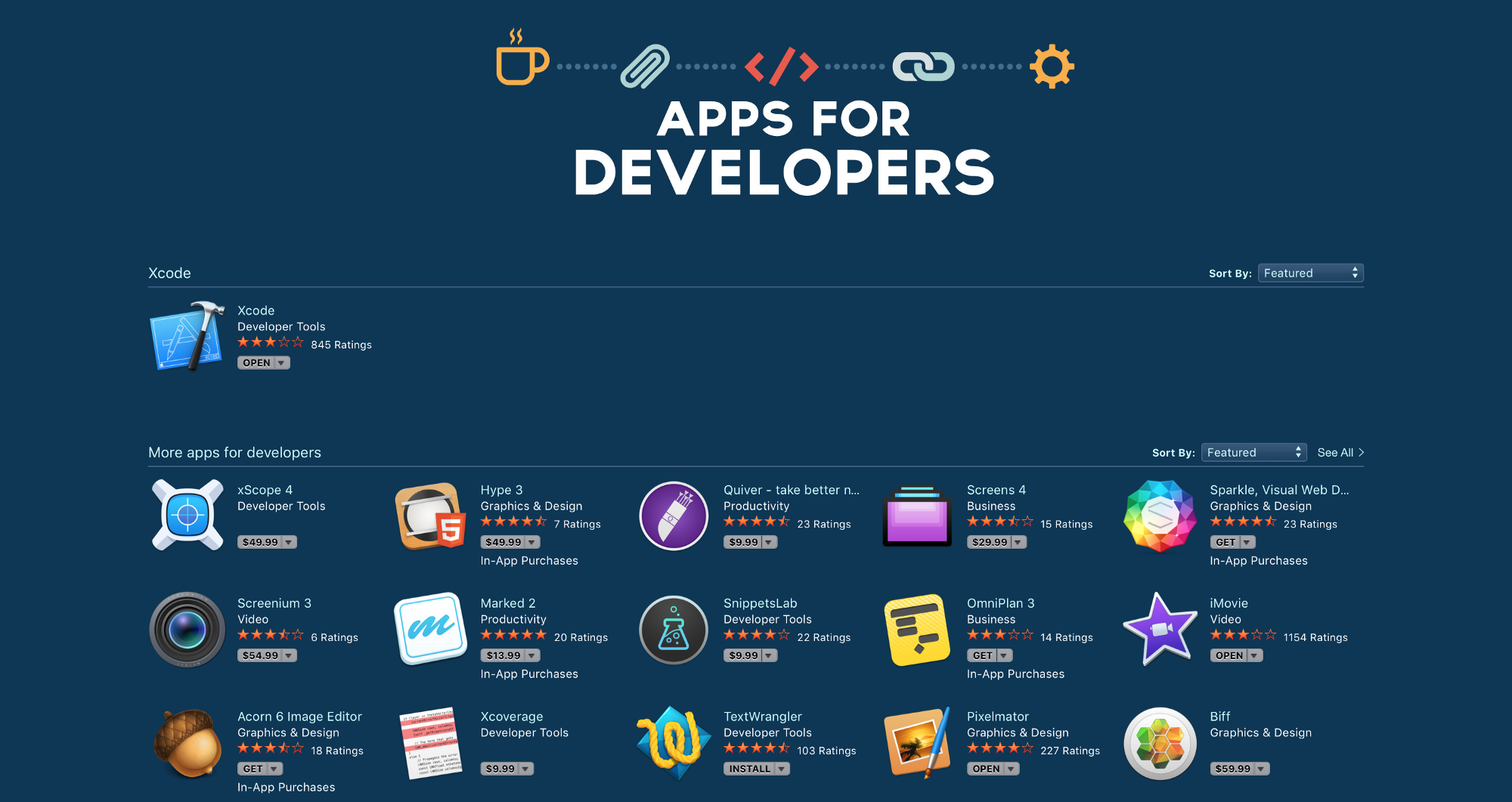mac apps for developers 2018