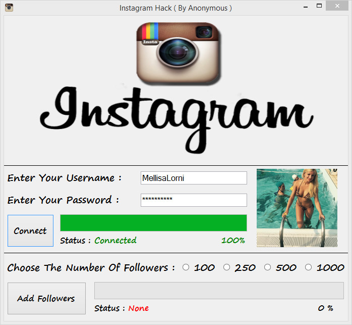 instagram hack without survey or download